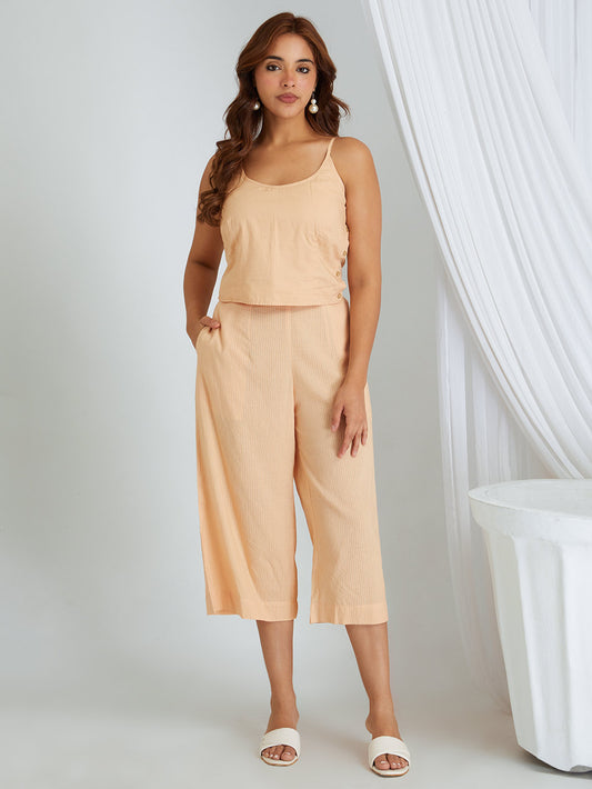 Kantha Work Cotton Shrug with Slip & Pants