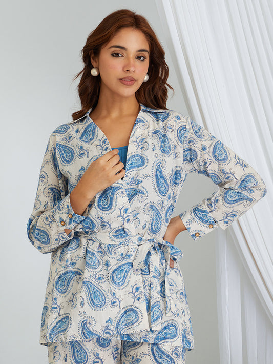 Hand Block Printed Cotton Co-ord Set