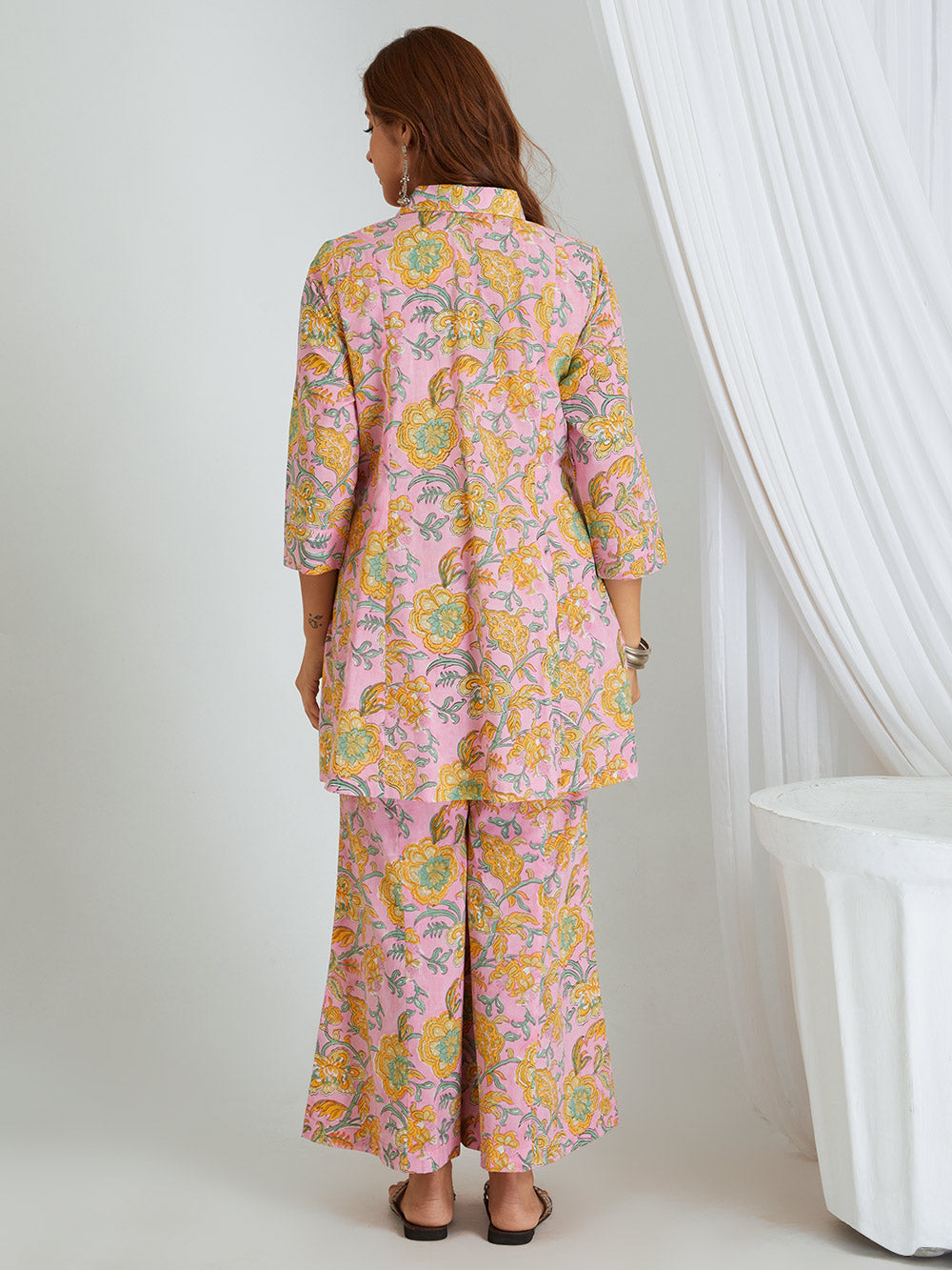 Hand Block Printed Cotton Co-ord Set