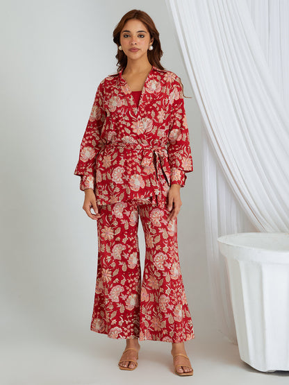 Hand Block Printed Cotton Co-ord Set