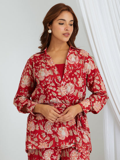 Hand Block Printed Cotton Co-ord Set