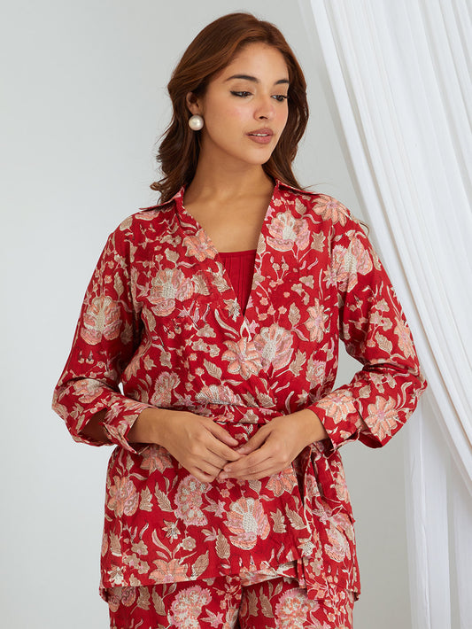 Hand Block Printed Cotton Co-ord Set