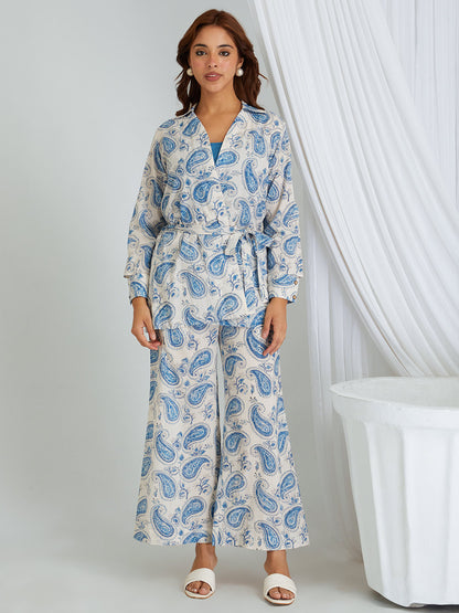 Hand Block Printed Cotton Co-ord Set