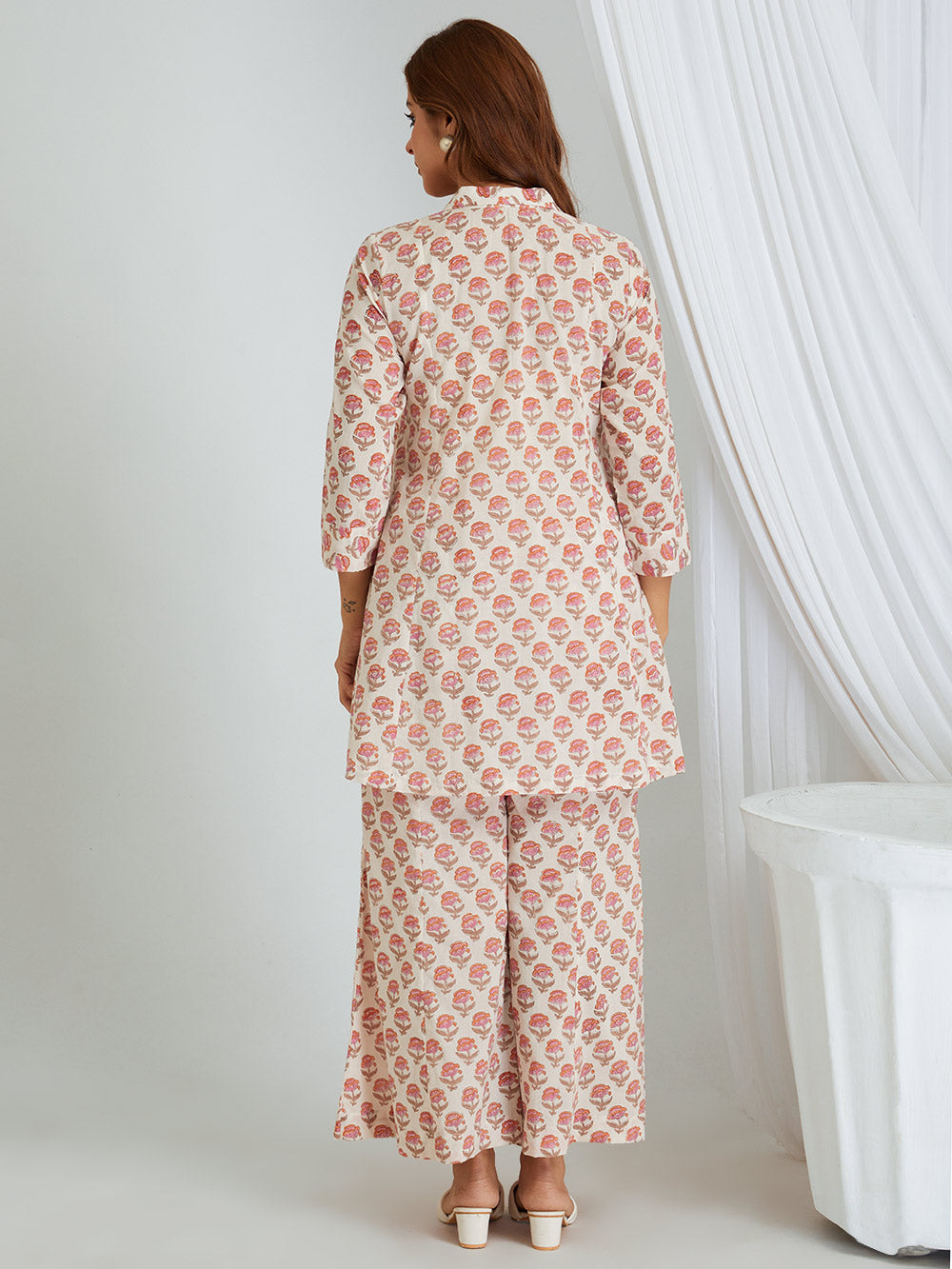 Hand Block Printed Cotton Co-ord Set