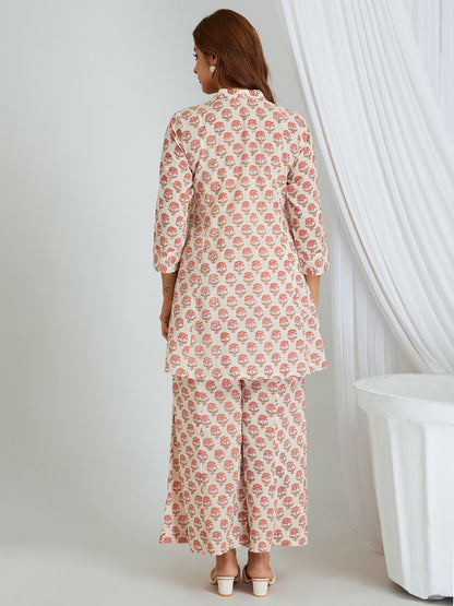 Hand Block Printed Cotton Co-ord Set