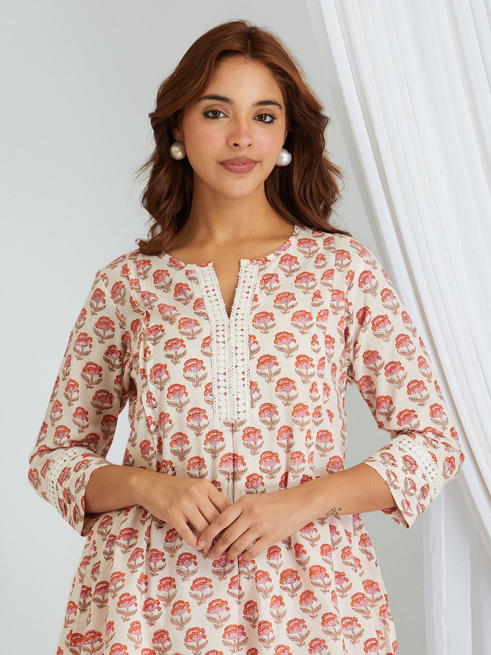 Hand Block Printed Cotton Co-ord Set