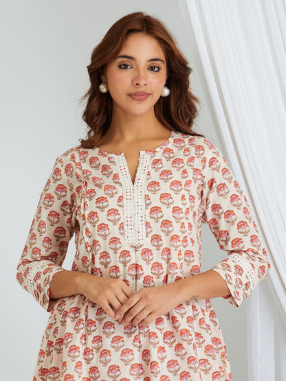Hand Block Printed Cotton Co-ord Set