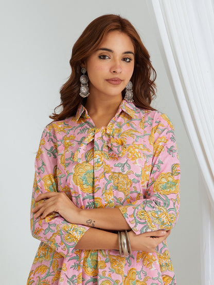 Hand Block Printed Cotton Co-ord Set