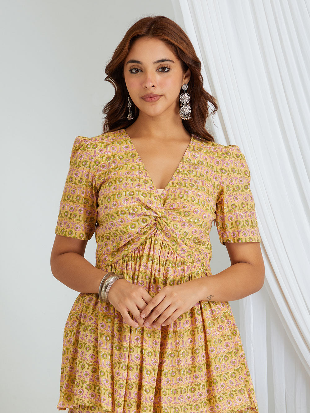 Hand Block Printed Cotton Co-ord Set