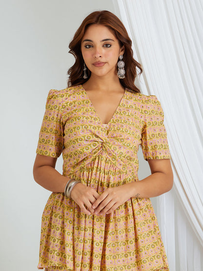 Hand Block Printed Cotton Co-ord Set