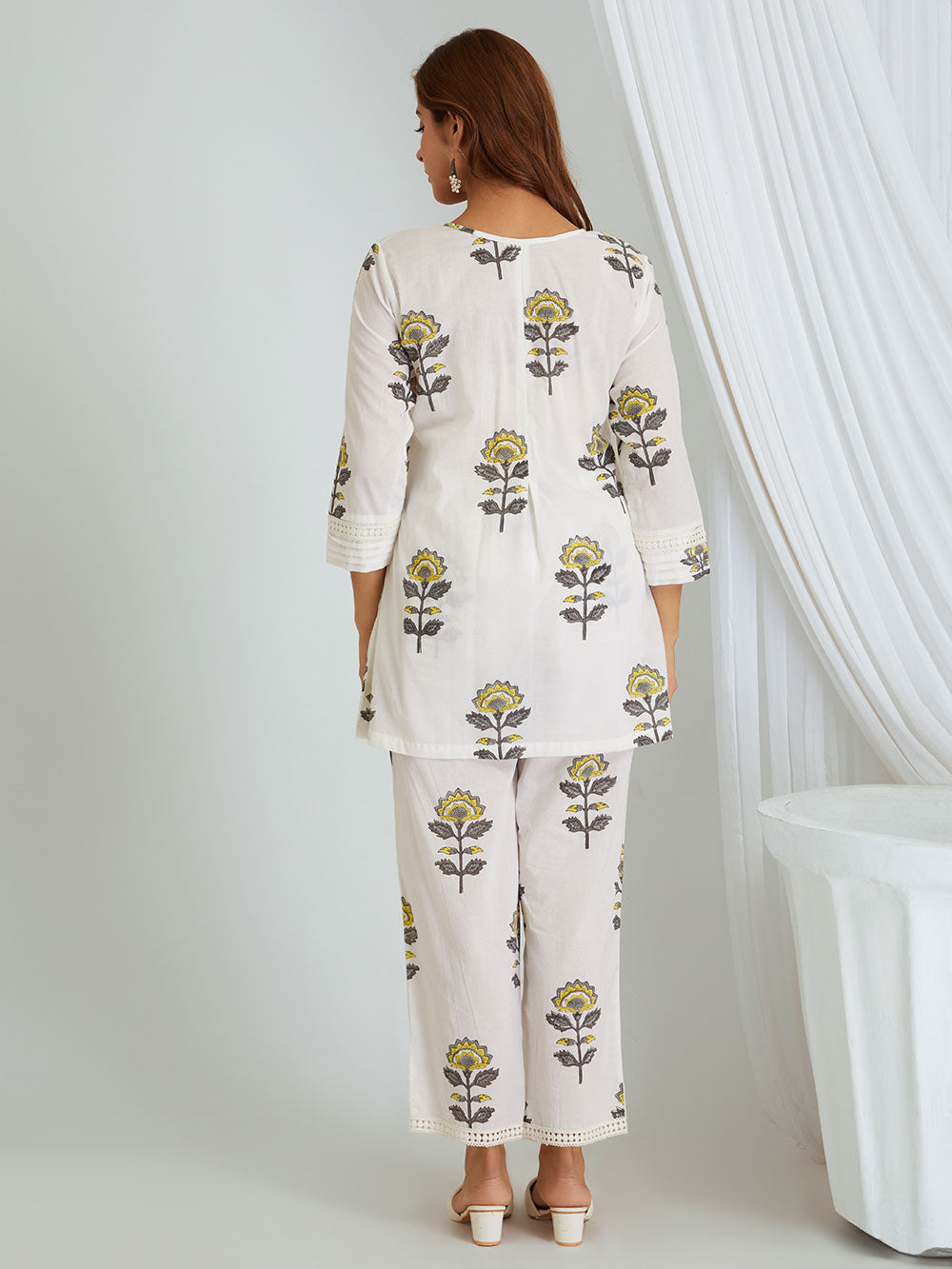 Hand Block Printed Cotton Co-ord Set